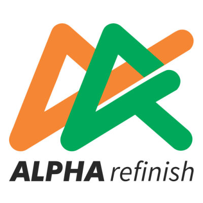 alpha logo u boji